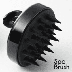 Hair Scalp Massager Shampoo Brush, Black Triangle Shape