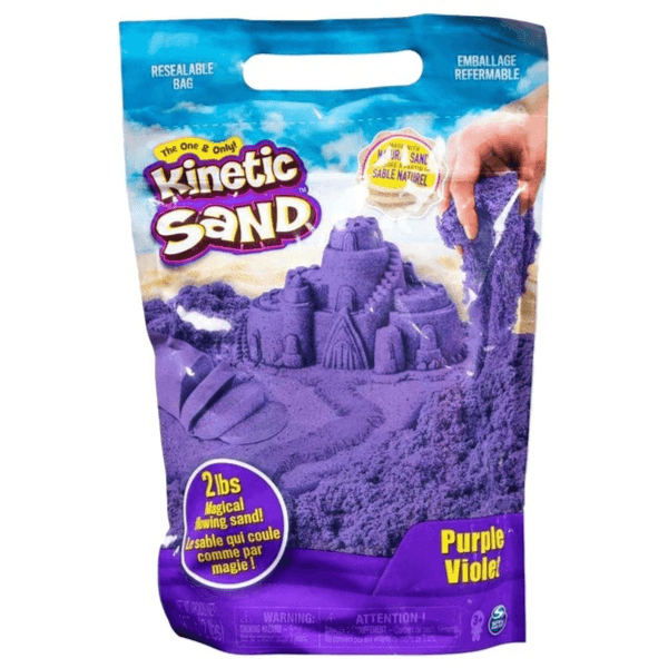 Kinetic Sand Colour Bag For Molding and Creating For kids -Sold Separately Subject To Availability - 2lbs(DGLT109)