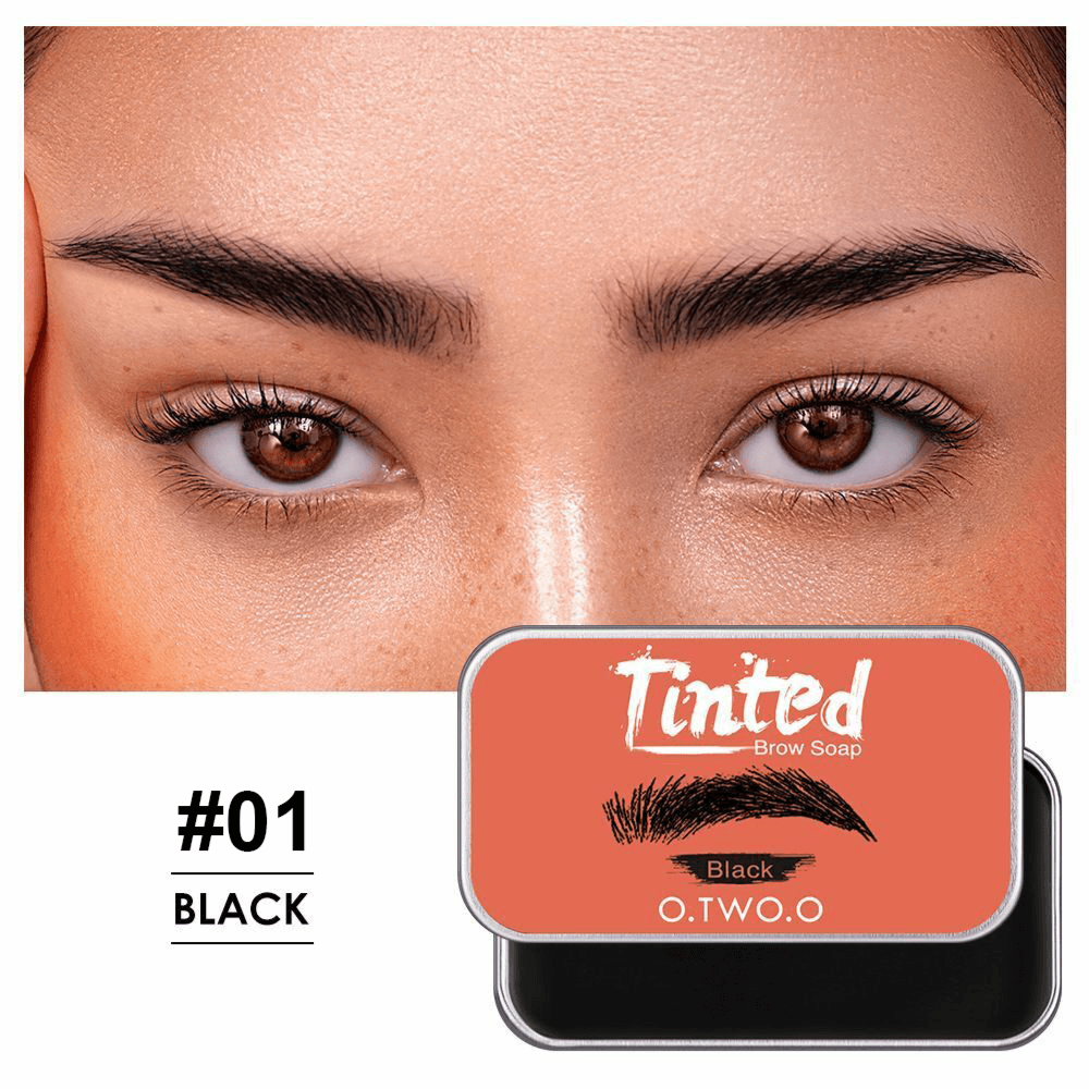 O.Two.O Brow Soap Eyebrow Gel Soap With Spule Razor