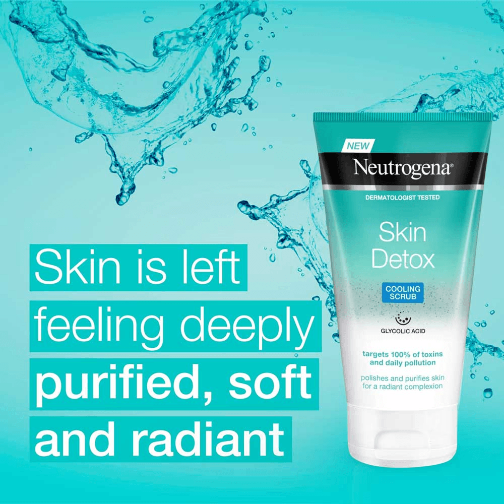 Neutrogena Skin Detox Cooling Scrub - 150ml