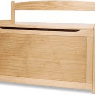 Wooden Toy Chest Honey