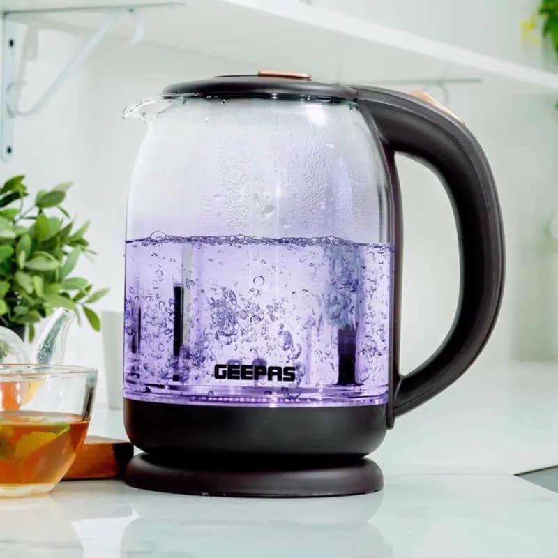 Geepas Electric Glass Kettle 1.8L GK9901N