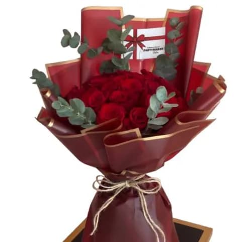 Red Roses Bouquet A