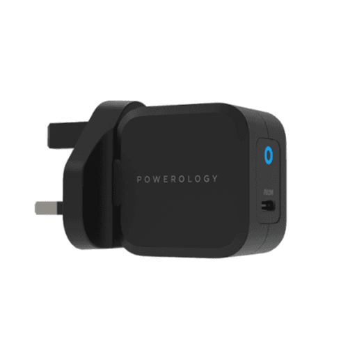 Powerology Ultra-Compact 20w PD Gan Charger