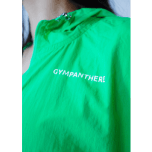 Gympanthere Sustainable Active Wear Track Jacket Green Color