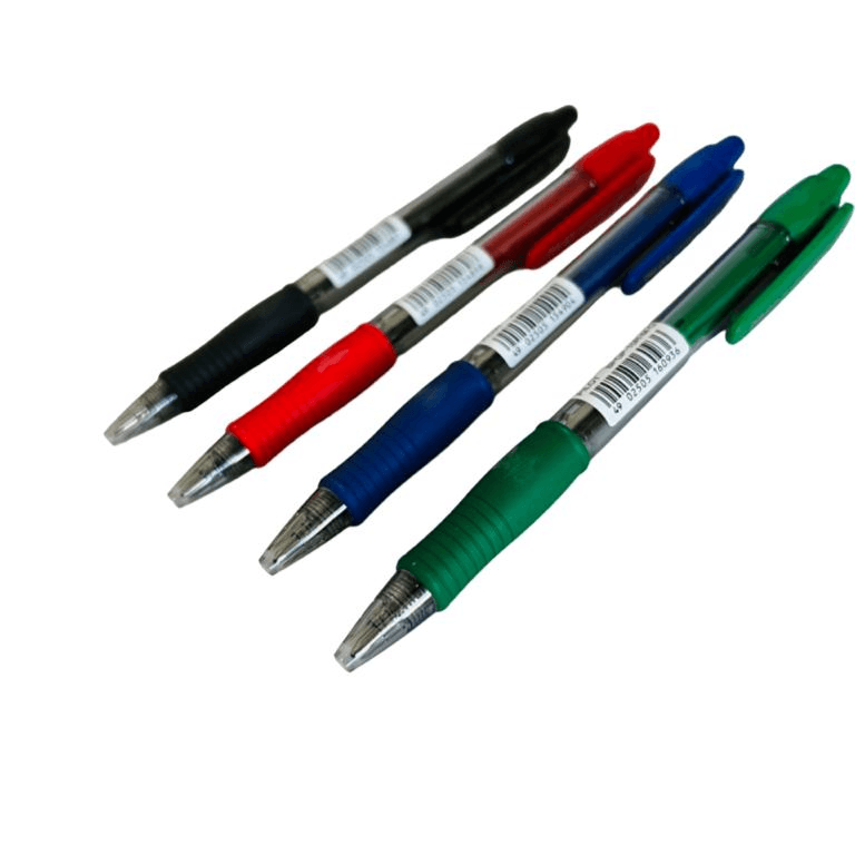 Pilot Super Grip Ball Point Pen- Multicolor Pack Of 4 (Pnpt18)