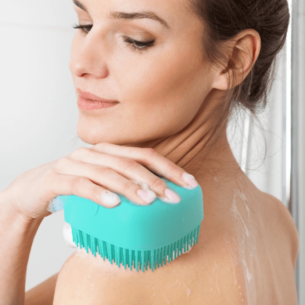 Silicone Massage Bath Brush (Assorted Color)