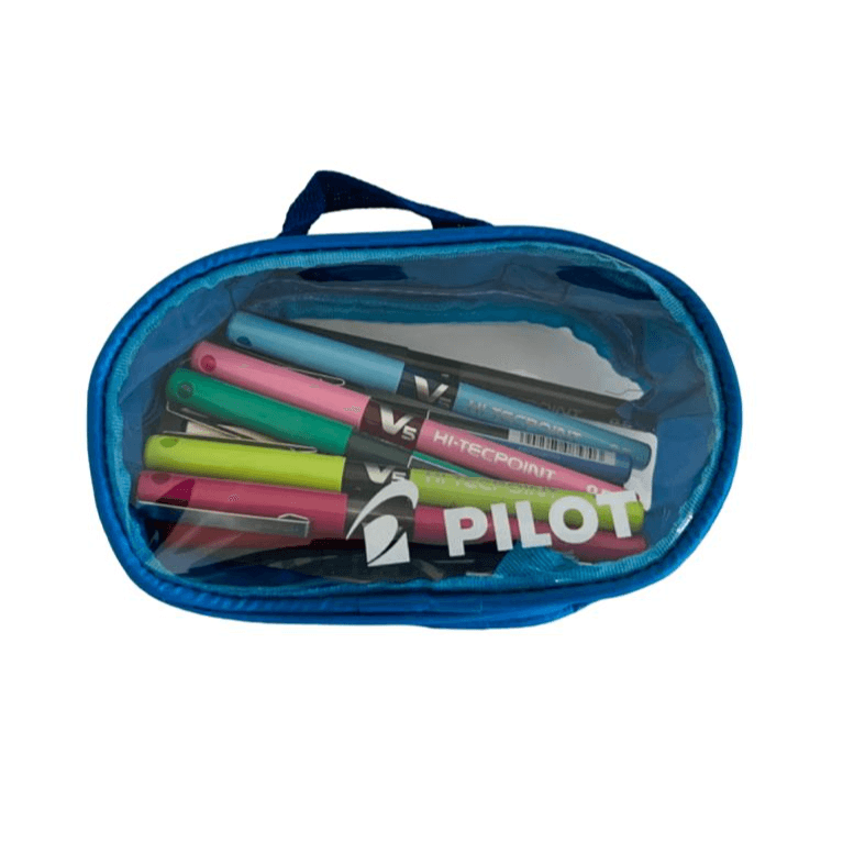 Pilot Hi-Techpoint V5 Pen Multicolor 12 Colours (Pnpt14)