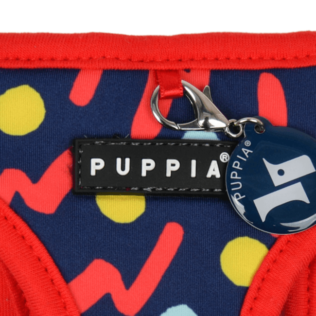 Puppia Pawa Dog Harness With QR Code Large