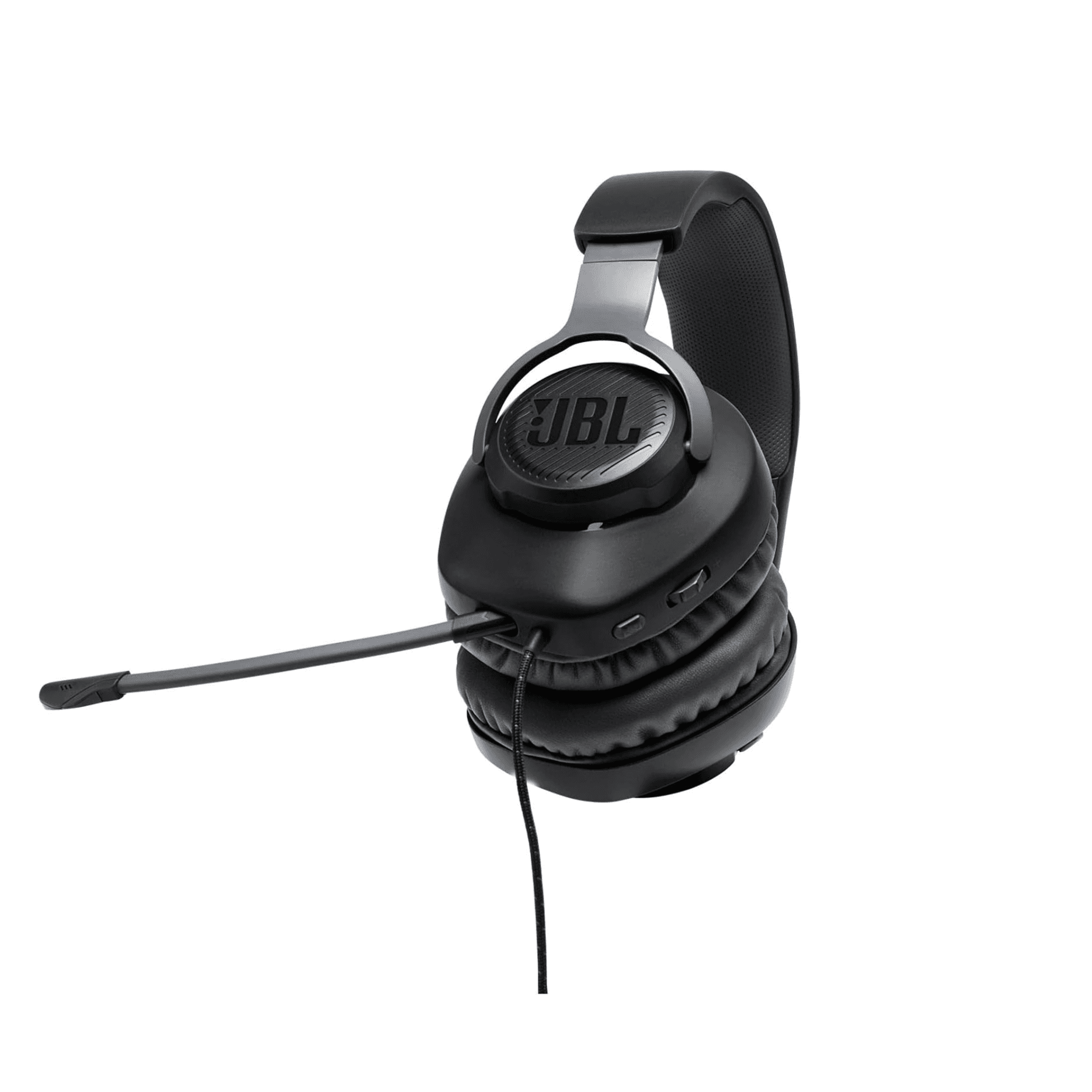 JBL Quantum 100 Wired Headphones - Black