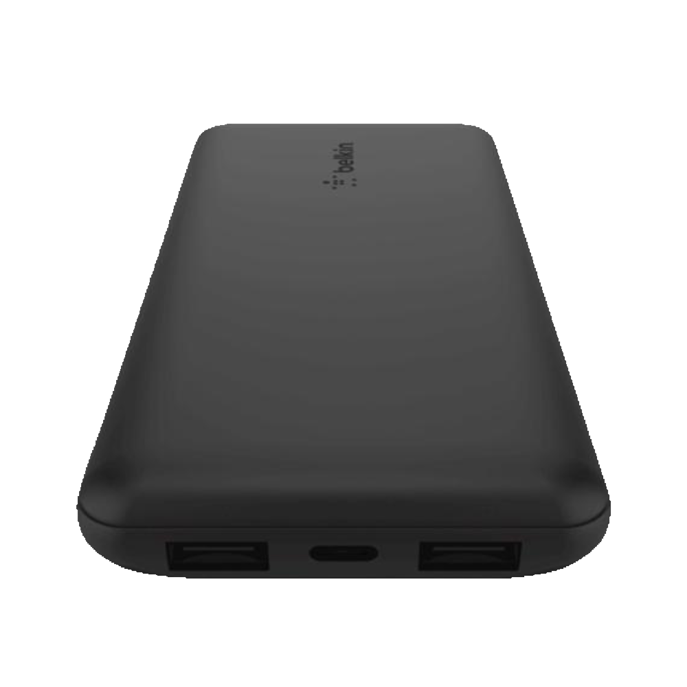 Belkin BOOST↑CHARGE™ 3-Port Power Bank 10000mAh with 15cm USB-A to USB-C Cable