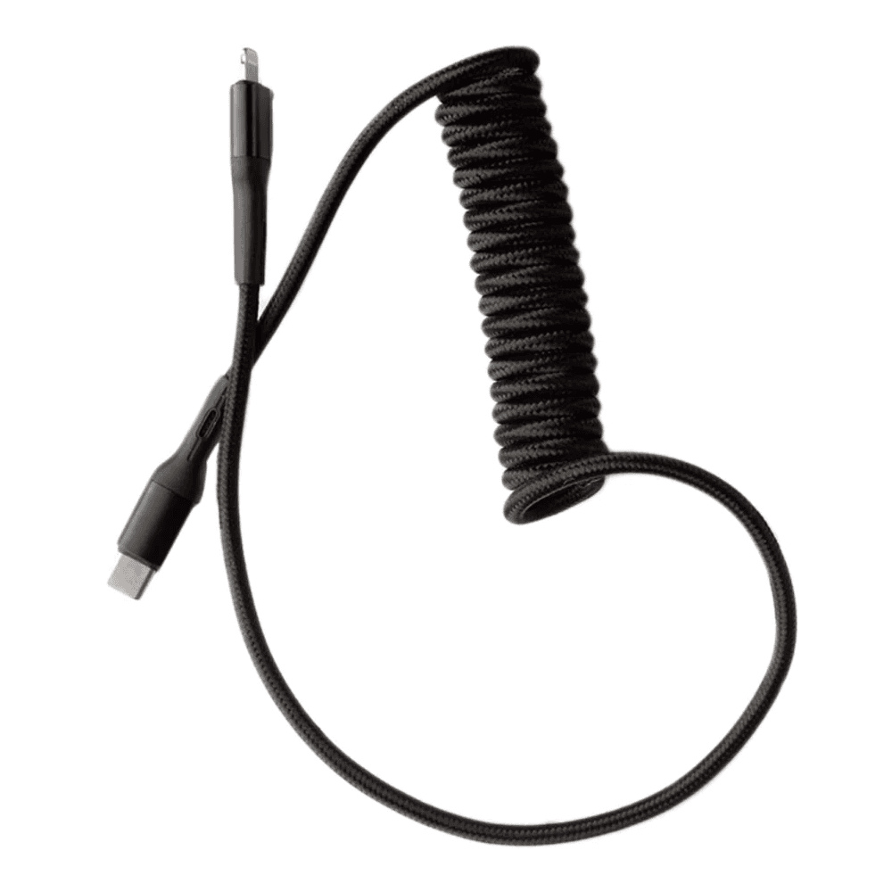 Green Lion Spring Cable Type-c To Lightning – Black