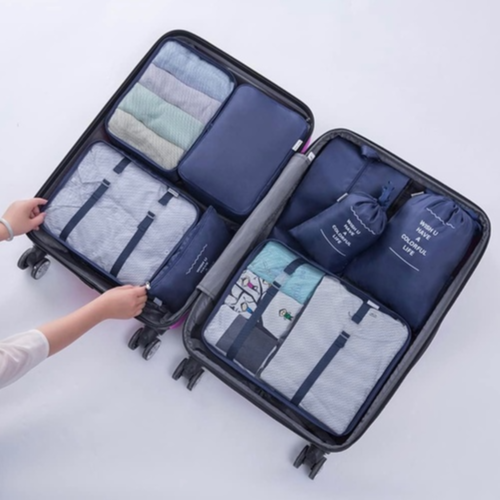 Set Travel Organizers Bag Set for Travel Accessories - 8 Pieces