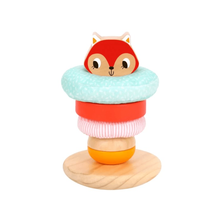 Tooky Toy Wooden Fox Tower