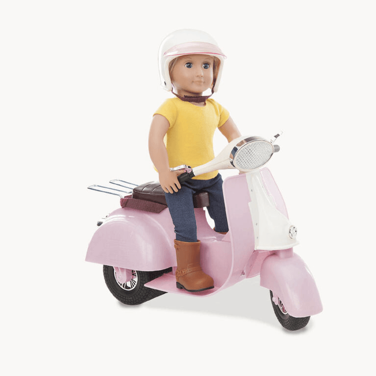 Our Generation, Ride In Style Scooter For 18-Inch Dolls - Pink