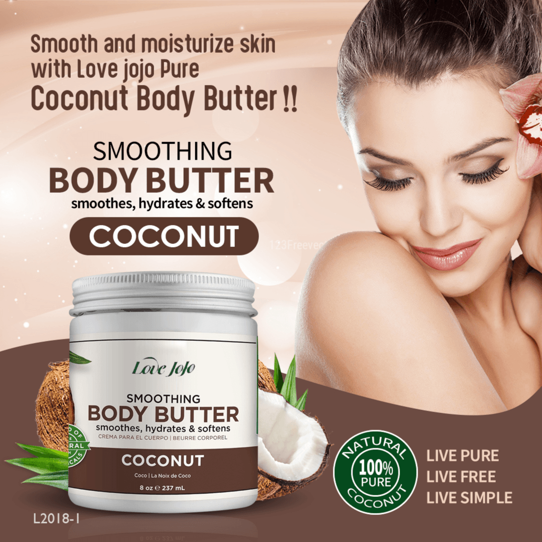 Love Jojo Smoothing Body Butter Coconut 258Ml