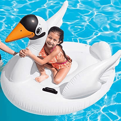 Intex Majestic Swan Inflatable Ride-on 130 x 102 x 99cm