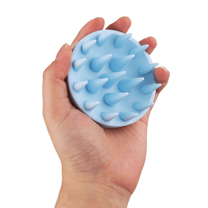 Hair Scalp Massager Shampoo Brush Blue