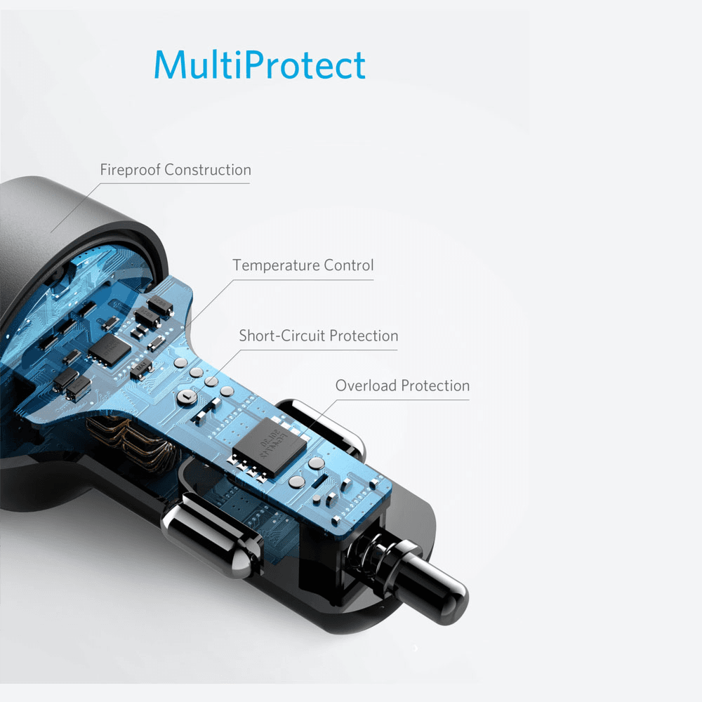 Anker PowerDrive PD+ 2 35W Car Charger - A2732HF1