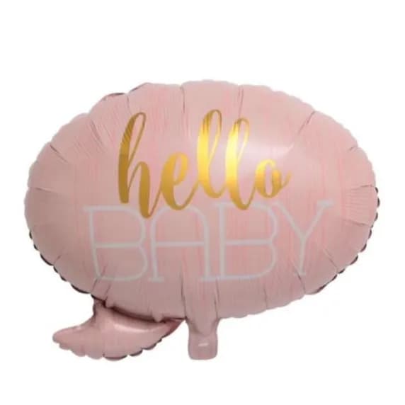 Baby Girl Helium Balloon 4