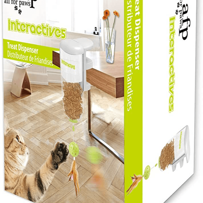 Interactive Cat Treat Dispenser