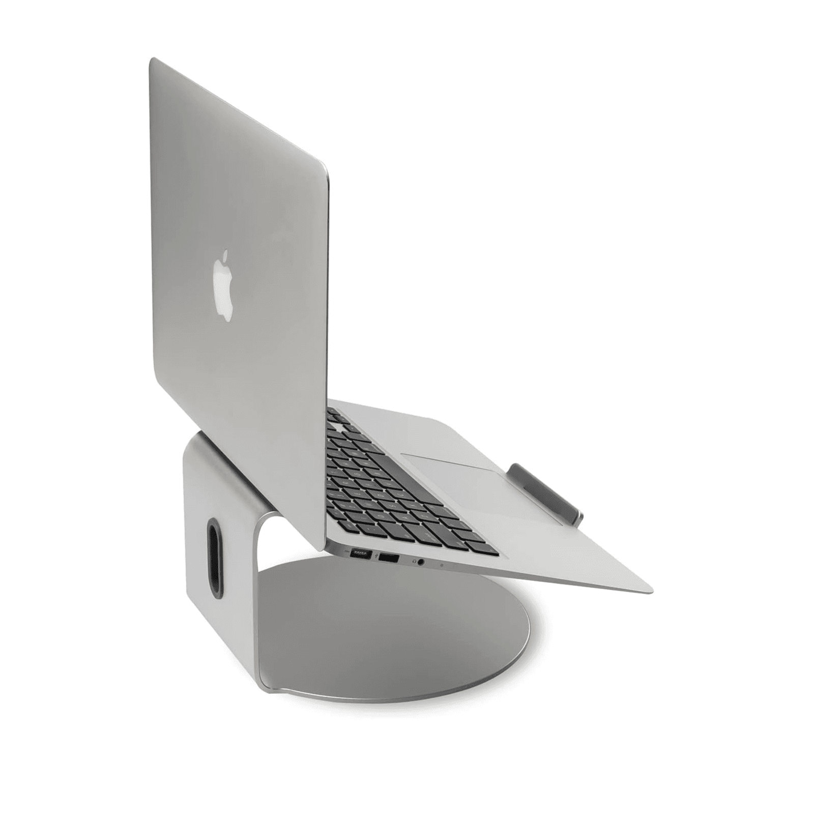 Laptop Stand for 11,17 Inch with Adjustable Height 360 Base Rotation