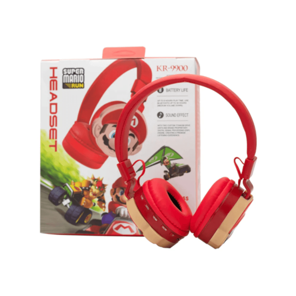 Bluetooth Headphone Kr-9900 - Mario