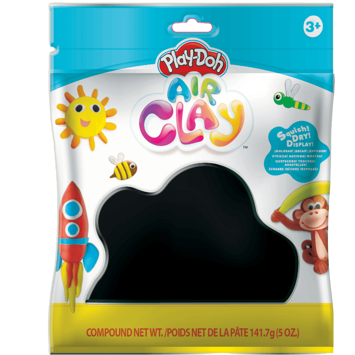 Play-Doh Air Clay Asst. Colors 5oz-Assorted Colours (DGPD62)