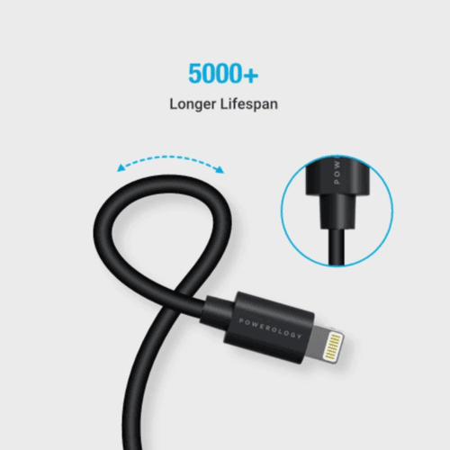 Powerology Basic Lightning Cable (1.2M)