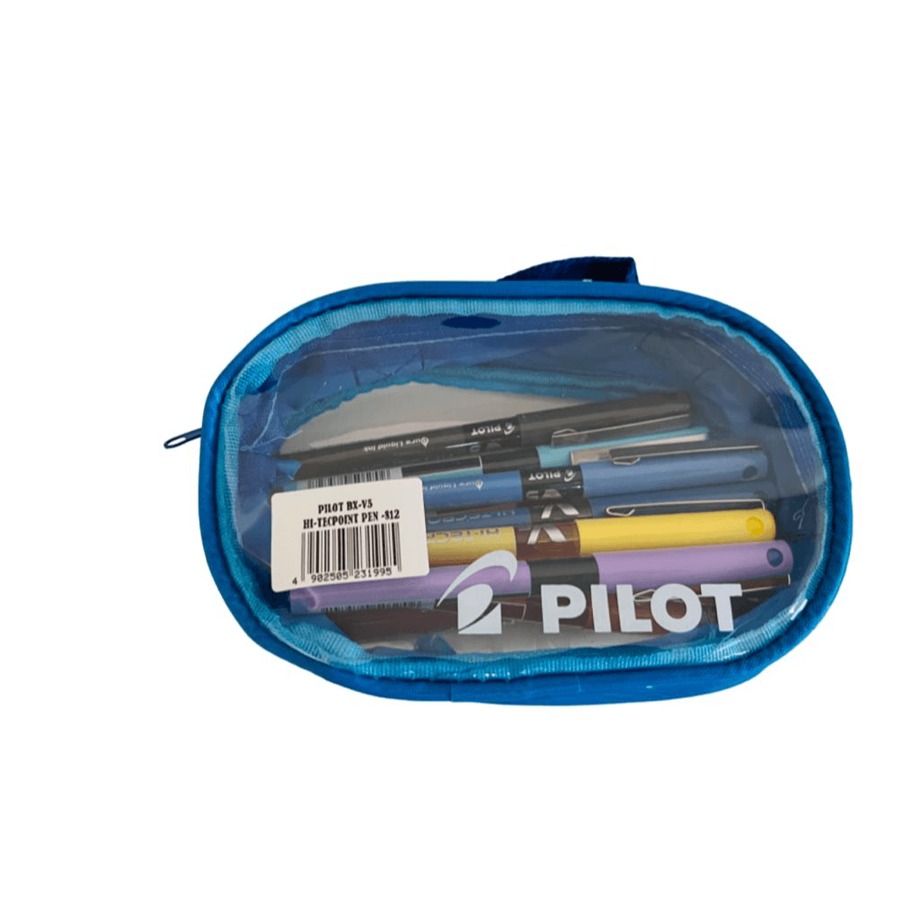 Pilot Hi-Techpoint V5 Pen Multicolor 12 Colours (Pnpt14)