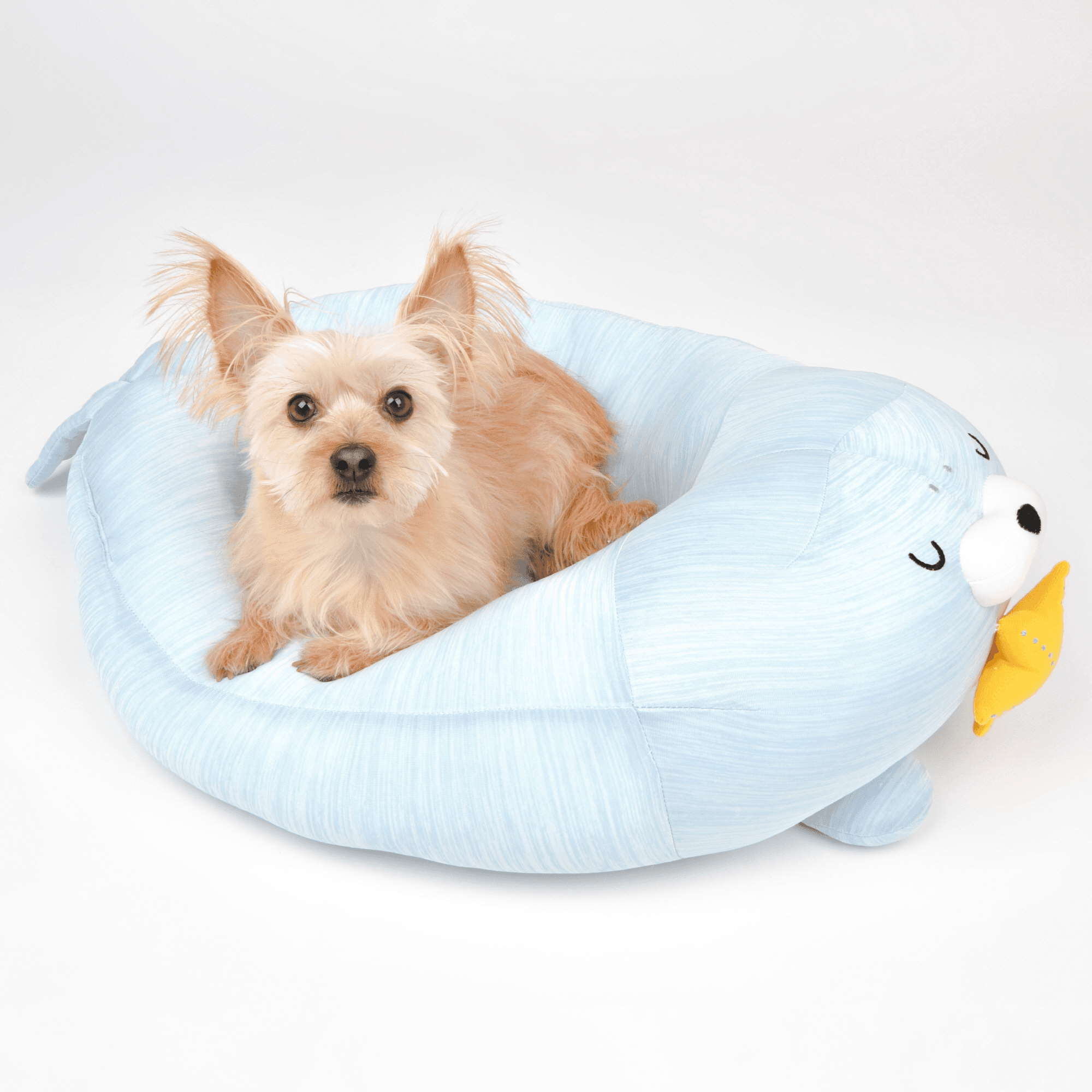 Olchi Character Pet Bed - Gray Or Sky Blue