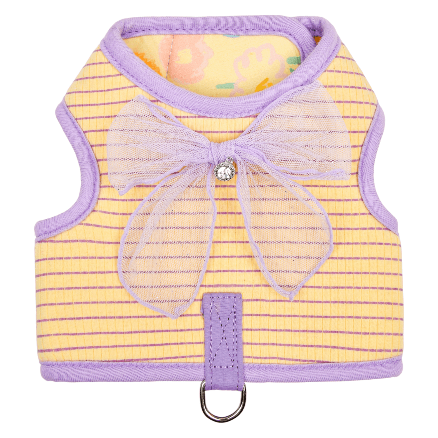 Pinkaholic New York Angeline Jacket Dog Harness- Large -Indian Pink Or Violet