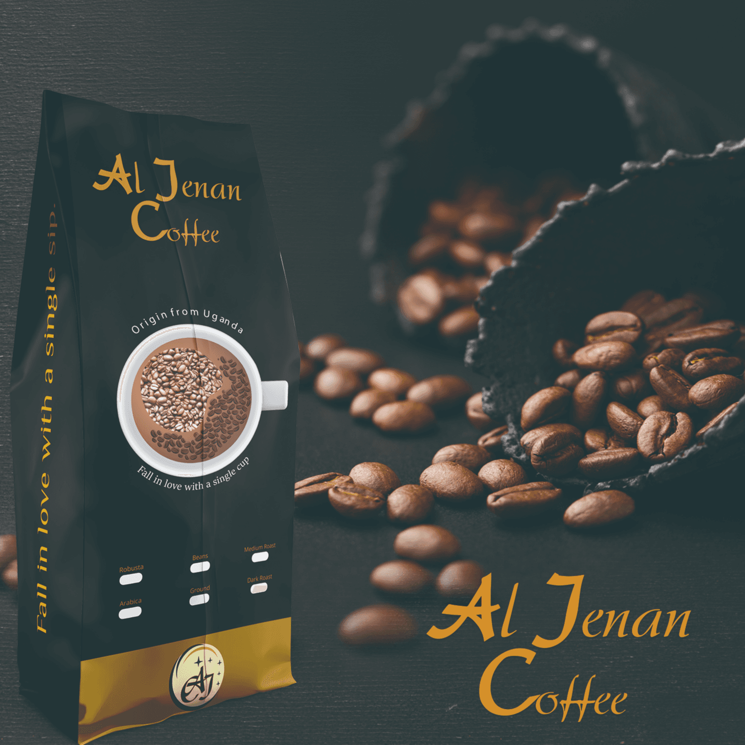 Arabica Coffee Roasted Beans  500 g