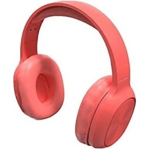 Porodo Pure Bass Fm Wireless Headphone-Red