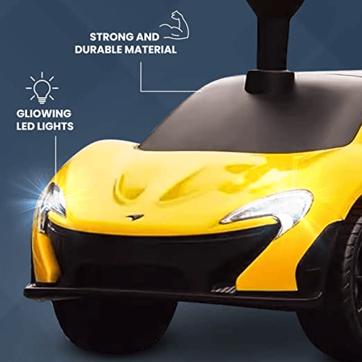 Baybee Licensed Mclaren Push Ride On Kids Car- (ROBY04_YW)