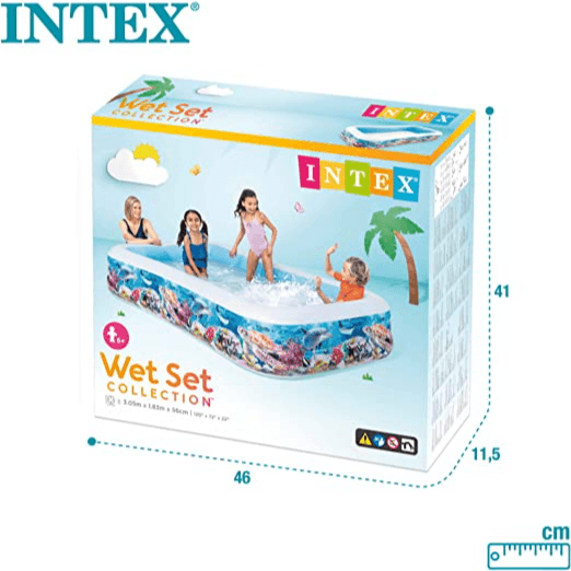 Intex Swim Center Family Water Pool (Poix33_856)