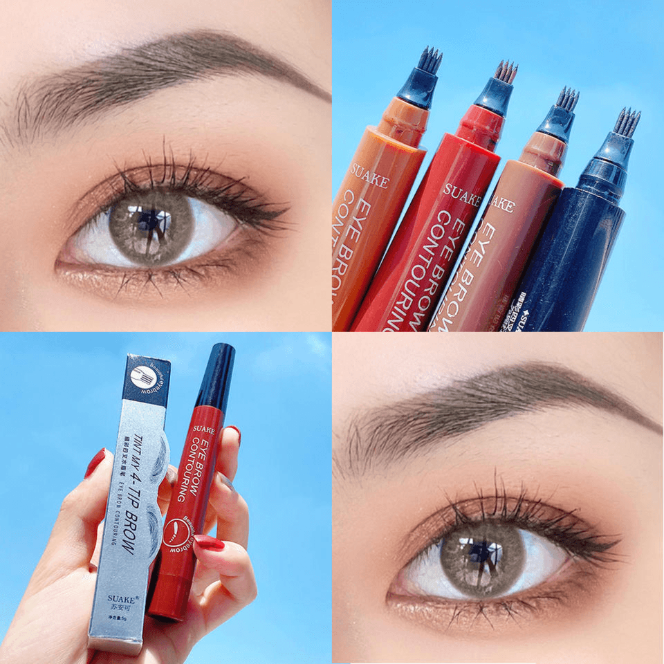 Suake - Eye Brow Contouring 4 Tip Eyebrow Pencil