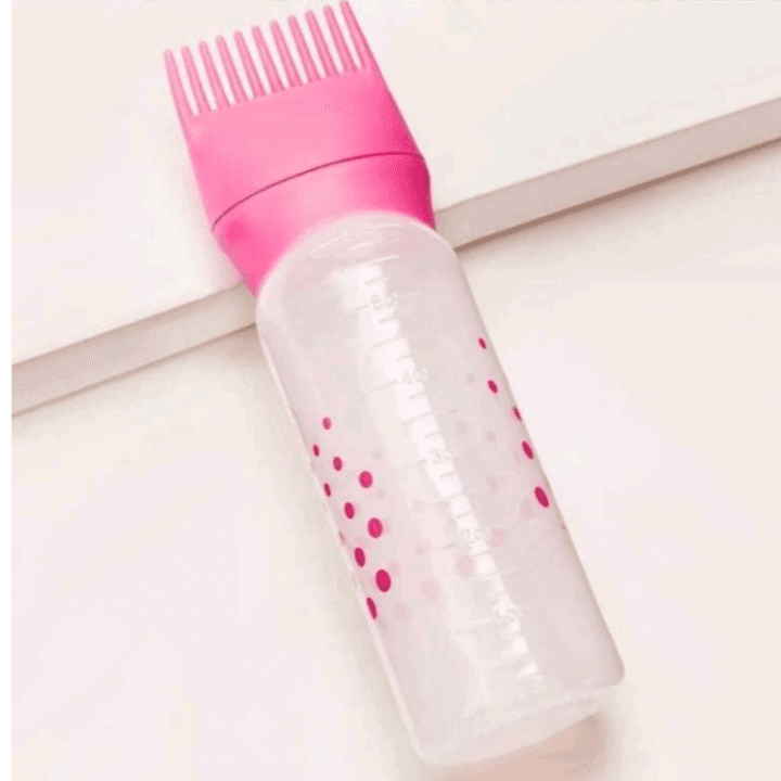 Bottle For Distributing Oil Dyes And Hair Mixtures 1 Piece Random Color