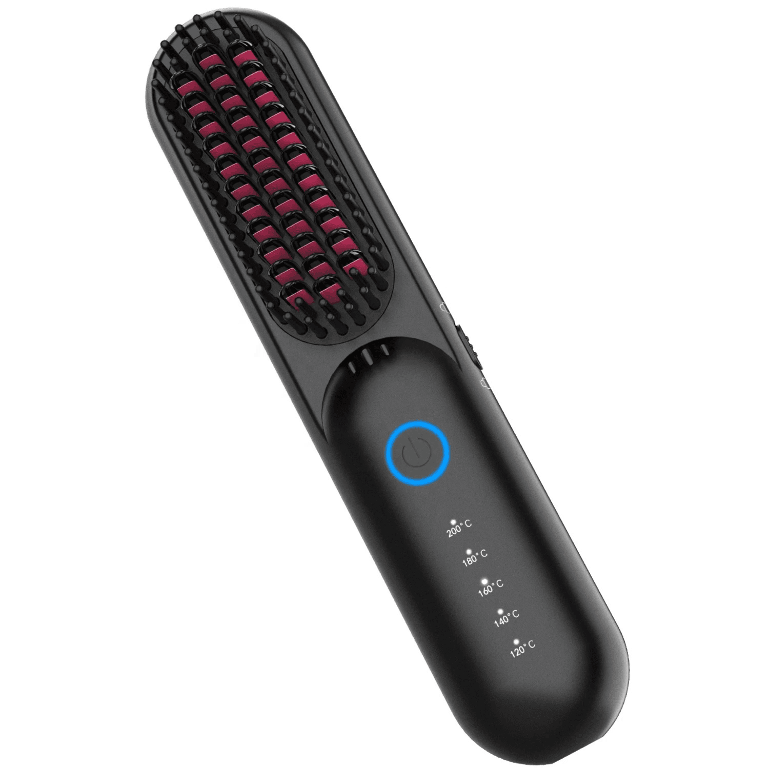 Sensation Mini Wireless Electric Portable Heat Hair Straightener Brush