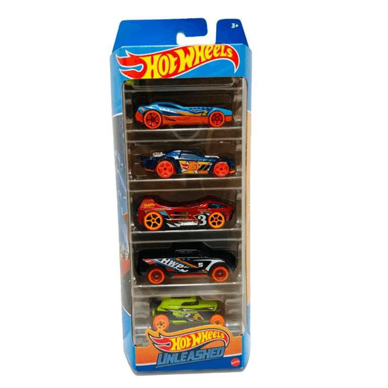 Hot Wheels Basic Car 5-Pack Asstorted (Cahw06)