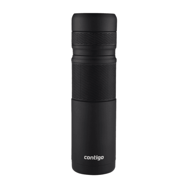 CT-045 Contigo 2095794/Vacuum Insulated SS Thermal Bottle with 360 Interface Matte Black 25 oz / 740 ml