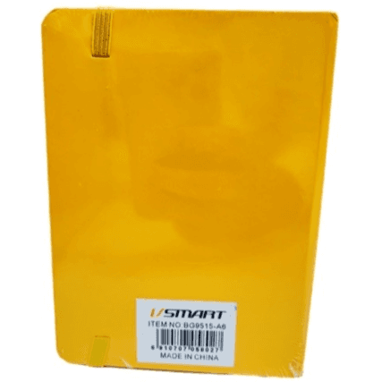 Vsmart Planer Notebook Size A6 Ruled 96 Sheets Yellow - 11453