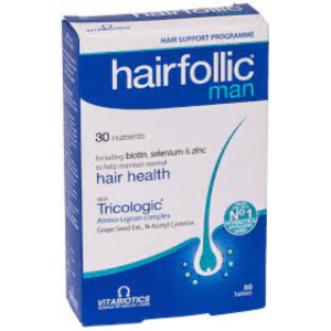 Hairfollic Man Tab 60's