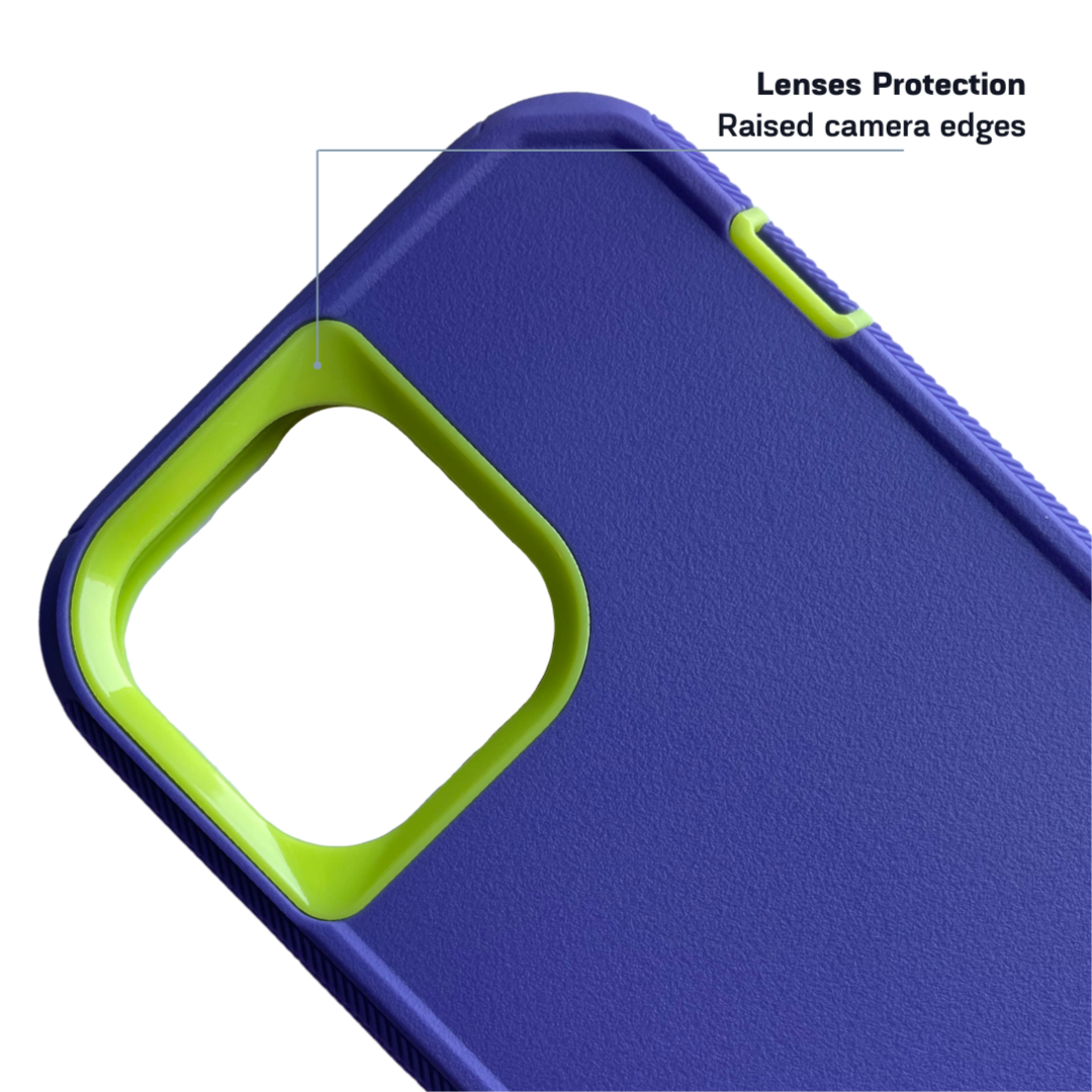 Armor Protective Case iPhone 11 Pro Max Purple Green