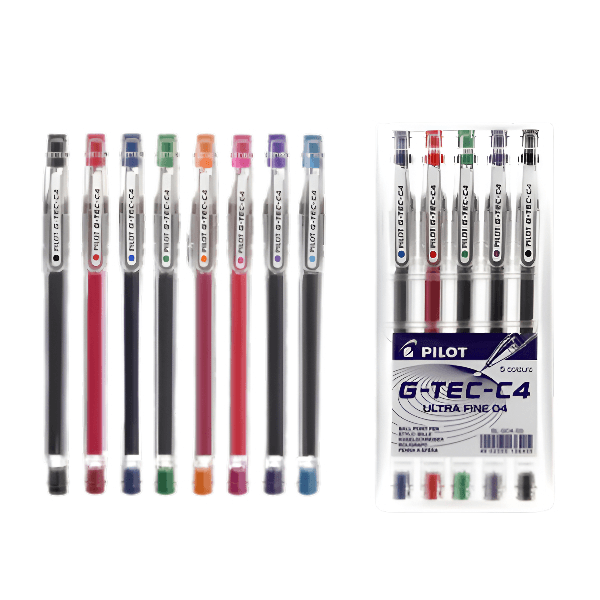 Pilot G Tec C4 Ultra Fine Needle Tip Gel Pen (Pnpt15_405)