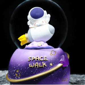 Astronaut Space Walk Crystal Ball