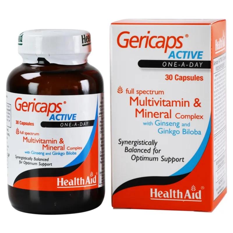 Health Aid Gericaps Active 30 Capsules 