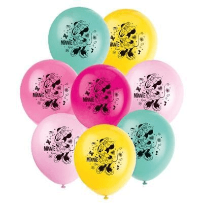 Colorful Minnie Balloon