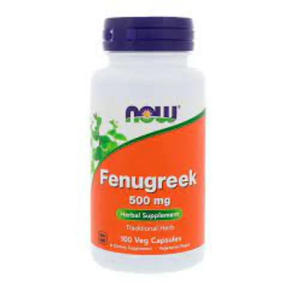 Now Fenugreek 500mg Cap 100's