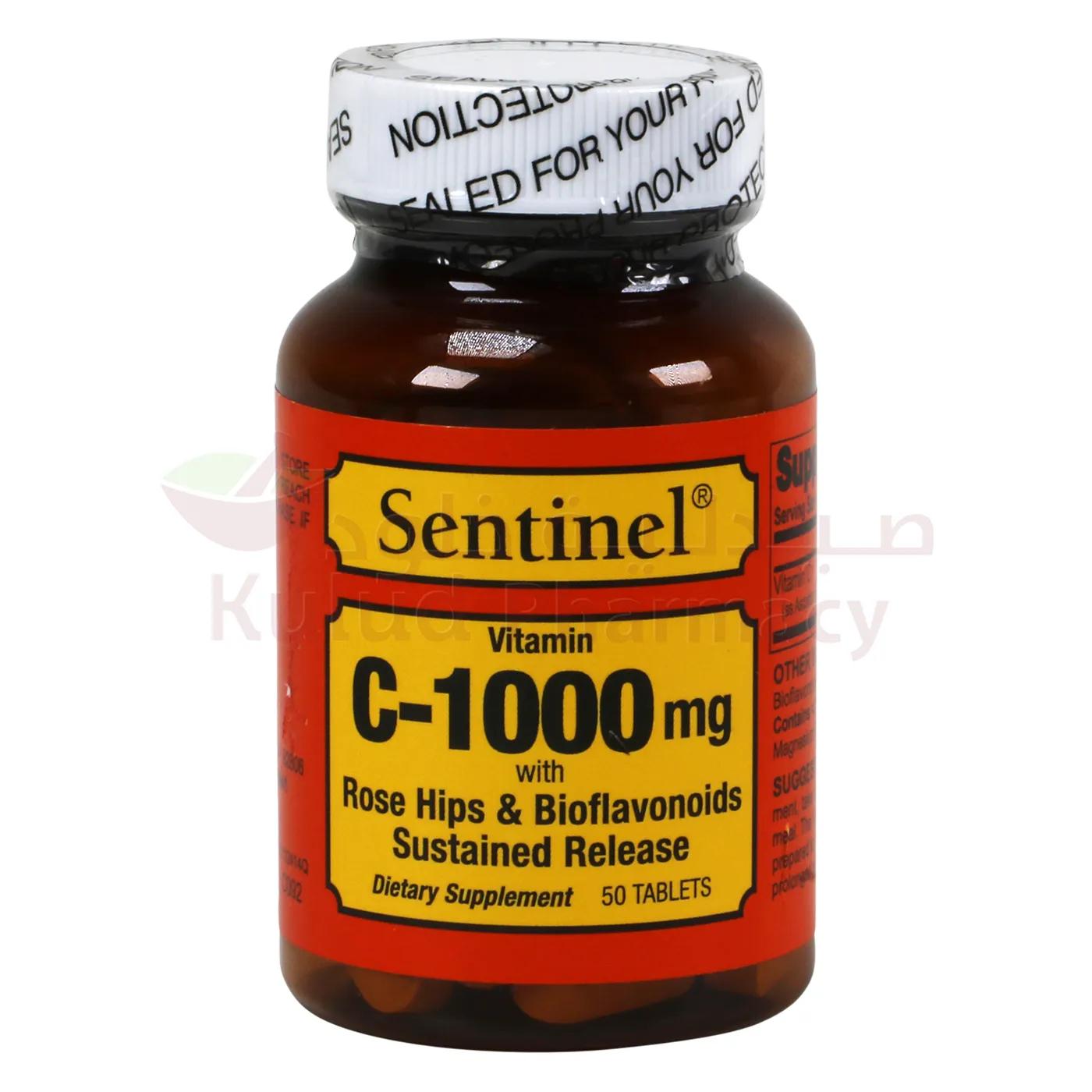 Sentinel Vit C-1000 Mg Tab 50'S